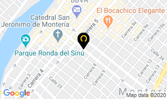 Mapa de Equiservis Ltda. en Montería