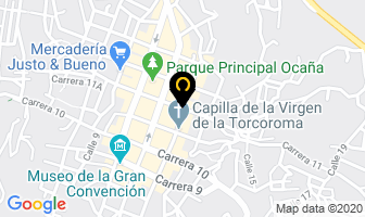 Mapa de Er Centro De Radiodiagnóstico en Ocaña