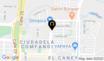 Mapa de Erick Serenatas en Cali