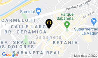 Mapa de Eriyei Prendas Desechables en Medellín