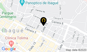 Mapa de Ernes Peluquería en Ibagué