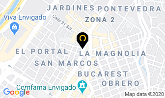 Mapa de Ernestos Tacos en Envigado