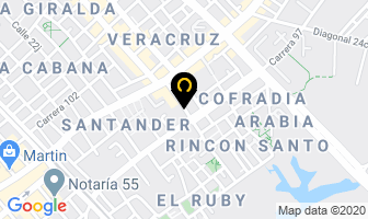 Mapa de .eroestructuras De Colombia Ltda. en Bogotá D.C