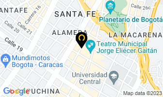Mapa de Escala Tienda Musical en Bogotá D.C