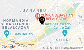 Mapa de Escallón Gerardo en Cali