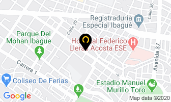 Mapa de Escavig Ltda. en Ibagué
