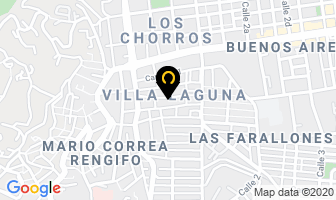 Mapa de Escenario Producciones en Cali