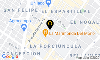 Mapa de Esc.internacional De Diseño Y Comercio en Bogotá D.C