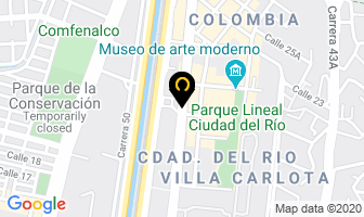 Mapa de Escobar Arango Carolina en Medellín