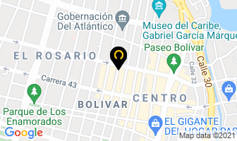 Mapa de Escobar Cortéz Edilberto en Barranquilla