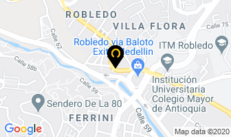Mapa de Escombros Bar en Medellín