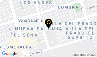 Mapa de Escuela Automovilistica Los Balcanes en Cali