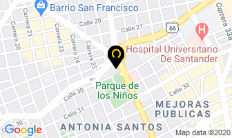Mapa de Escuela De Baile Ritmo Changó en Bucaramanga
