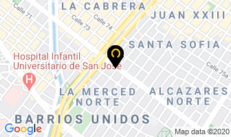 Mapa de Escuela De Belleza ´´ Vanessa´´ en Bogotá D.C