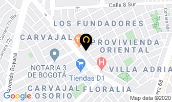 Mapa de Escuela De Conducción Richar en Bogotá D.C