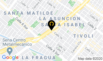 Mapa de Escuela De Formacion Artistica Jam en Bogotá D.C