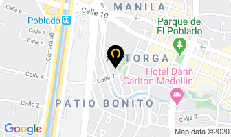 Mapa de Escuela De Idiomas Headway. en Medellín