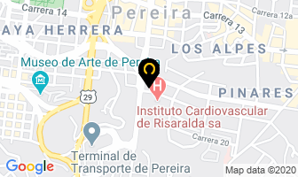 Mapa de Escuela Gastronómica De Occidente Eje Cafetero en Pereira