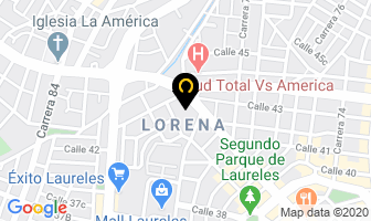 Mapa de Escuela Nacional De Ventas en Medellín