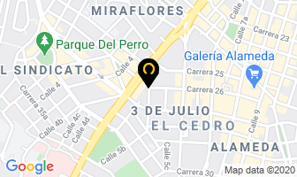 Mapa de Escuela Profesional De Diseño Espro Moda en Cali