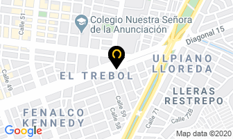 Mapa de Escuela Shaolin Kun Fu Fa Men Chuan en Cali