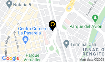 Mapa de Escuela Superior De Administración Pública en Cali