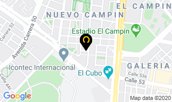 Mapa de esmaltes checo en Bogotá D.C