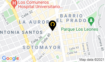 Mapa de Espacio Alterno en Bucaramanga