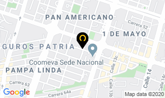 Mapa de Espacio Vital Constructores S.a. en Cali