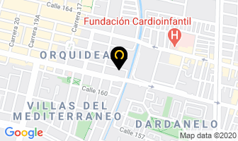 Mapa de Espacios Moviles S.a.s. en Bogotá D.C