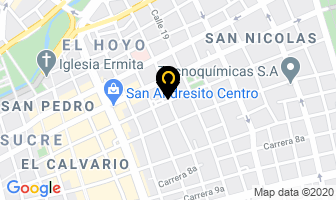 Mapa de Especialidades Eléctricas en Cali
