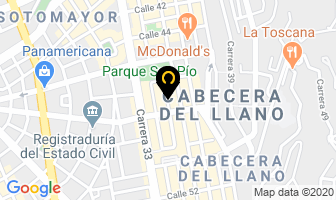 Mapa de Espectrum Opticas en Bucaramanga