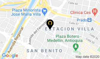 Mapa de Espejos El Reflejo en Medellín