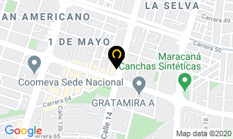 Mapa de Espejos Peluqueria en Cali