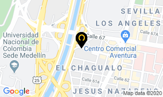 Mapa de Espejos Talia en Medellín