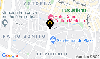 Mapa de Espinal Mesa Lina María en Medellín