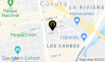 Mapa de Espinel Ortiz Zully Maribelli en Cúcuta
