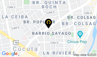 Mapa de Espinosa Abogado en Cúcuta