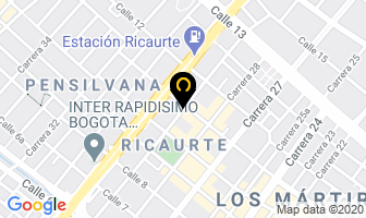 Mapa de Espinosa Urrea Carlos en Bogotá D.C