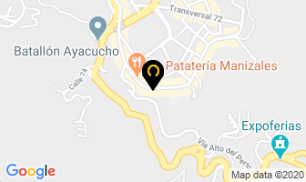 Mapa de Espiral en Manizales