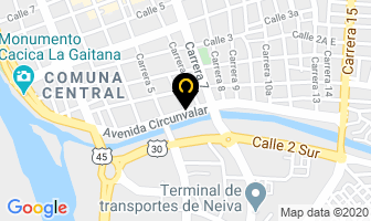 Mapa de Esplendor Spa en Neiva