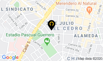 Mapa de Espromoda en Cali