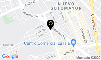 Mapa de Espumados Jm en Bucaramanga