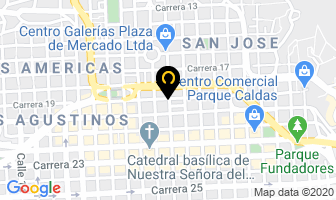 Mapa de Espumas La 19 en Manizales