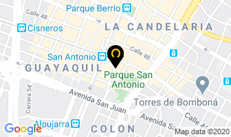 Mapa de Espumas Metroflex en Medellín