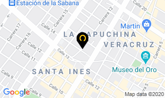 Mapa de Espumas Y Lonas M & M en Bogotá D.C