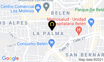 Mapa de Espumas Y Sofacamas en Medellín