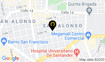 Mapa de Esstampar en Bucaramanga