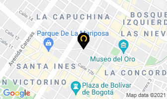 Mapa de Establecimiento De Comercio en Bogotá D.C