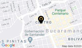 Mapa de Estación De Servicio Centro en Bucaramanga